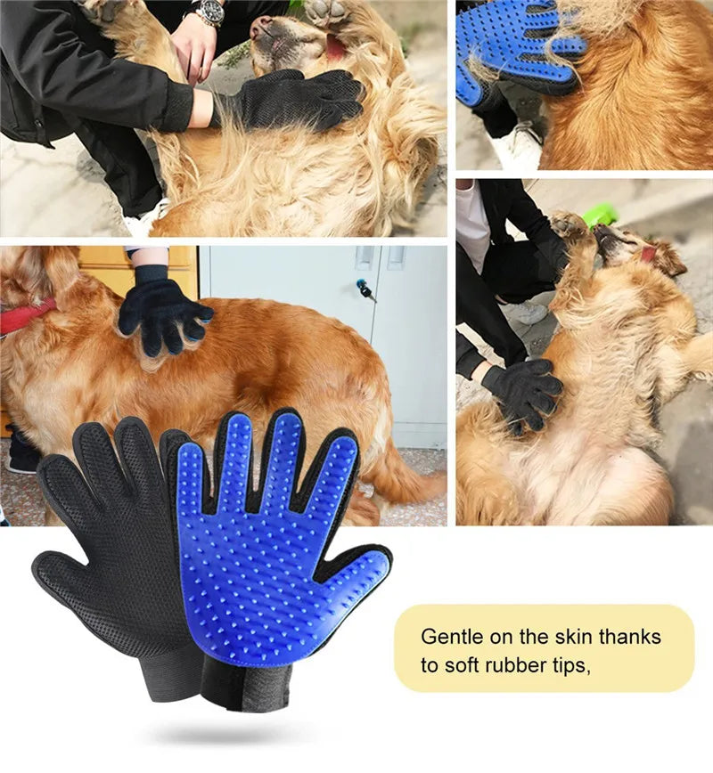 Pflegehandschuh für Haustiere