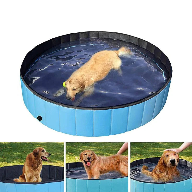 PfotenSpa Faltbarer Hunde-Pool