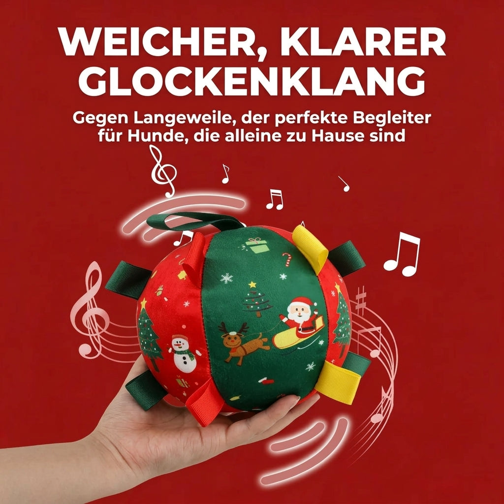 KlingelRolle Selbstfahrender Weihnachts-Hundeball