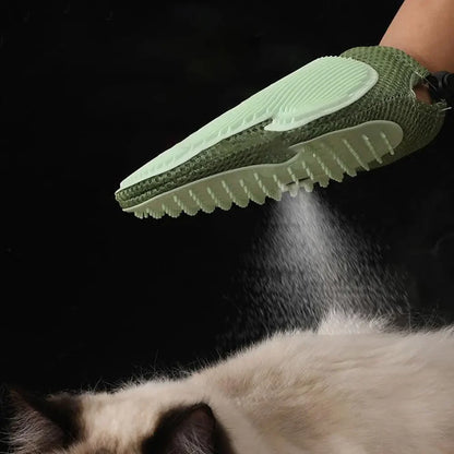 Haustier-Sprüh-Pflegehandschuh für Katzen & Hunde