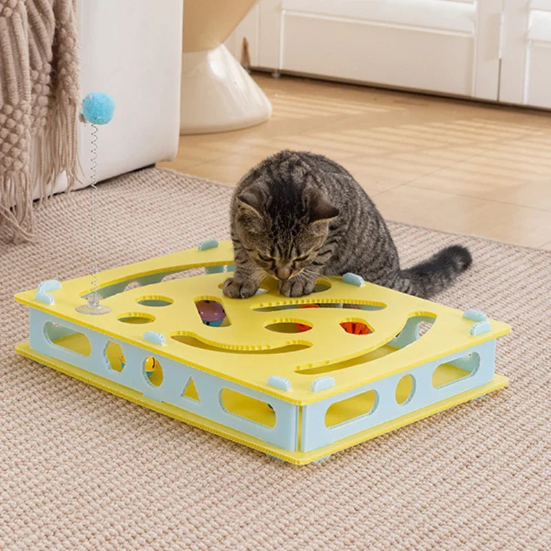 WhiskerPlay – Interaktive Spiel- & Puzzlebox für Katzen