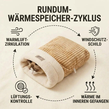 KuschelKokon Haustier-Schlafsack mit Haube