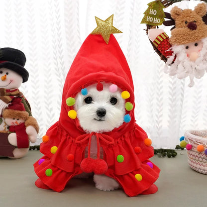 BaumSpitze – Weihnachtsbaum-Cape für Haustiere 🎄🐾