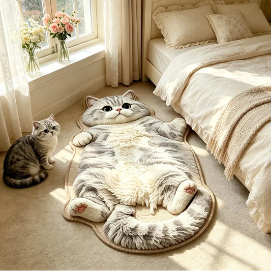 KuschelTiger - Katzen Teppich 🐱🤎