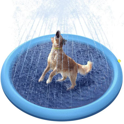 Wassersprinkler Spielmatte für Hunde