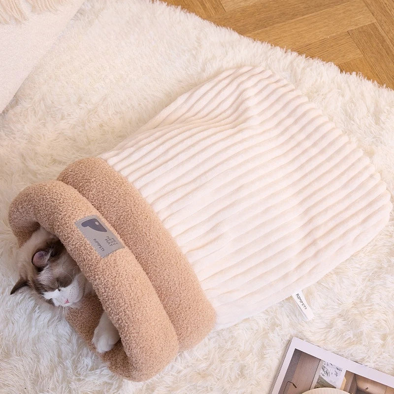 KuschelKokon Haustier-Schlafsack mit Haube