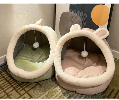 Deluxe Katzen Kuschelbett