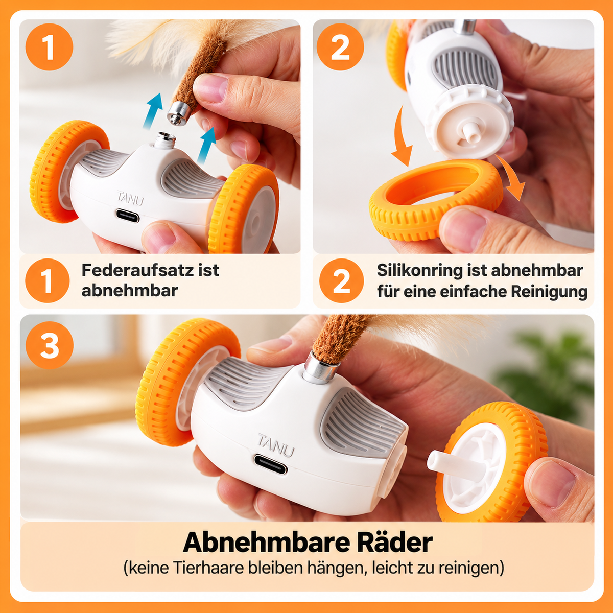 FlitzPfote – Elektrischer LED-Katzenspielstab 😼⚡